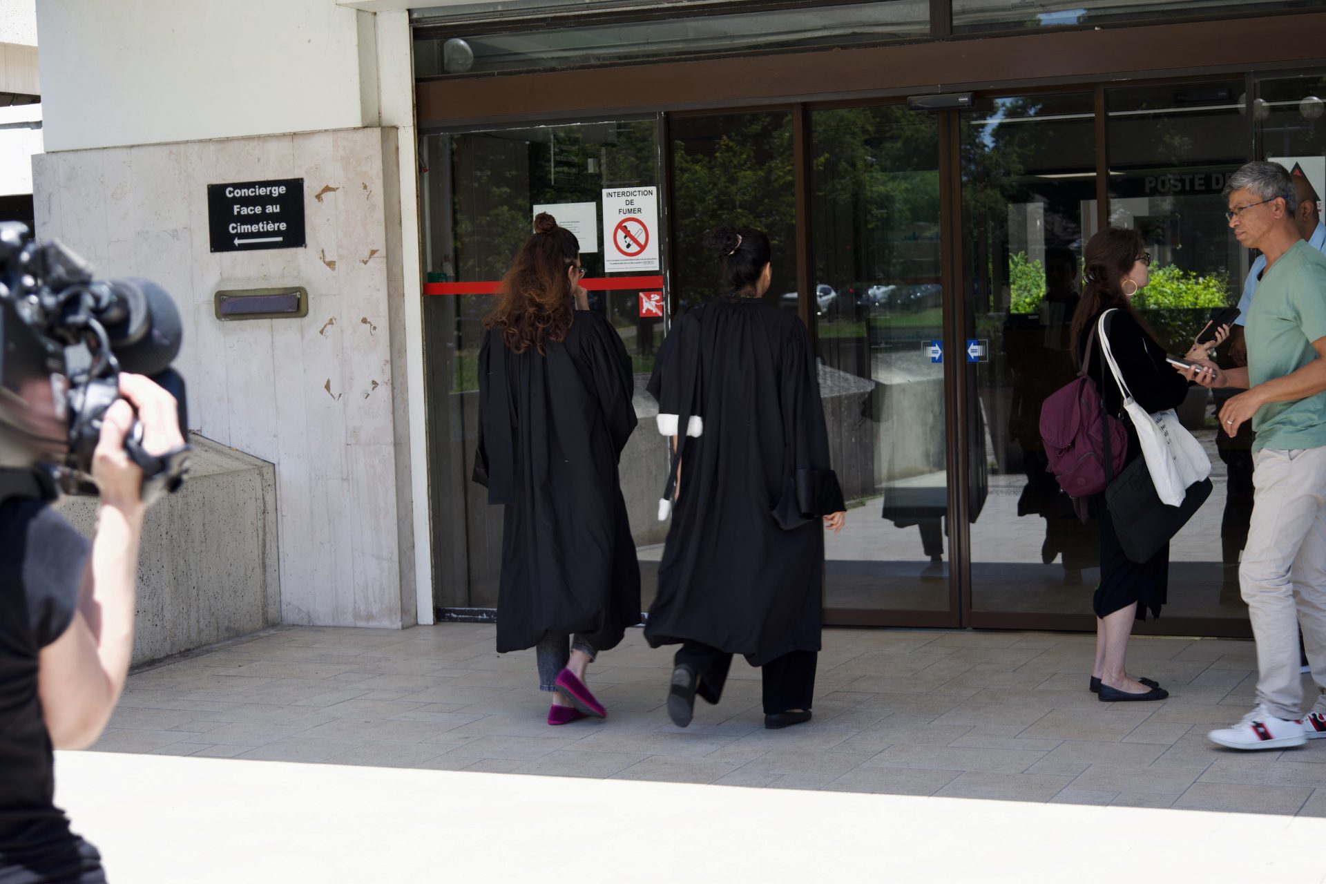 Maitre Negar Haeri avocate de la famille Hansye le 25 juin 2024 au Tribunal Judiciaire de Senlis. OUAIS MEDIA OMFP